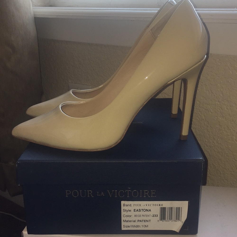 Like new! Worn Once!!! Nude Pumps